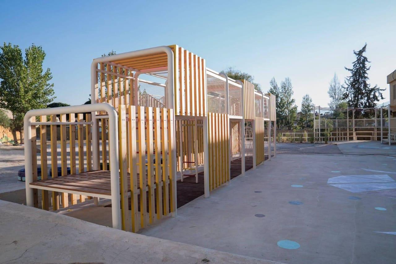 Implementation of Two Courtyards in Ghazze and Kamed El Laouz-Bekaa